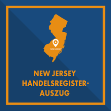 Laden Sie das Bild in den Galerie-Viewer, New Jersey: Handelsregisterauszug (Certificate of Good Standing)