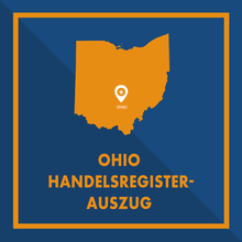 Laden Sie das Bild in den Galerie-Viewer, Ohio: Handelsregisterauszug (Certificate of Good Standing)