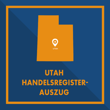 Laden Sie das Bild in den Galerie-Viewer, Utah: Handelsregisterauszug (Certificate of Existence)