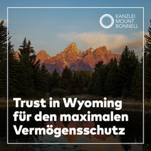 Laden Sie das Bild in den Galerie-Viewer, Wyoming Asset Protection Trust inkl. Private Trust Company