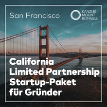 Laden Sie das Bild in den Galerie-Viewer, Kalifornien Limited Partnership (LP)