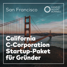 Laden Sie das Bild in den Galerie-Viewer, Kalifornien C-Corporation (Inc)