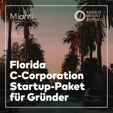 Laden Sie das Bild in den Galerie-Viewer, Florida C-Corporation (Inc)