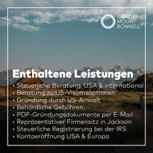 Laden Sie das Bild in den Galerie-Viewer, Wyoming C-Corporation (Inc)