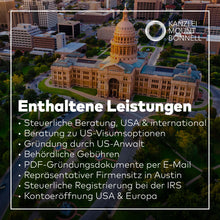 Laden Sie das Bild in den Galerie-Viewer, Texas C-Corporation (Inc)