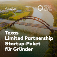 Laden Sie das Bild in den Galerie-Viewer, Texas Limited Partnership (LP)