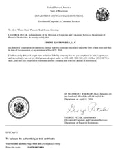 Laden Sie das Bild in den Galerie-Viewer, Wisconsin: Handelsregisterauszug (Certificate of Status)