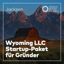 Laden Sie das Bild in den Galerie-Viewer, Wyoming LLC