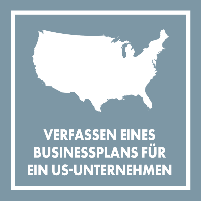 Verfassen eines Businessplans für ein US-Unternehmen zur Kapitaleinwerbung