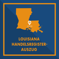 Louisiana: Handelsregisterauszug (Certificate of Good Standing)