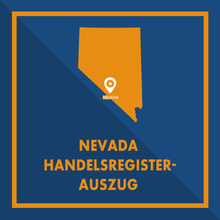 Laden Sie das Bild in den Galerie-Viewer, Nevada: Handelsregisterauszug (Certificate of Good Standing)
