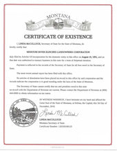 Laden Sie das Bild in den Galerie-Viewer, Montana: Handelsregisterauszug (Certificate of Existence)
