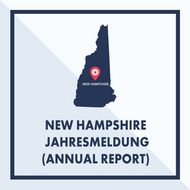 New Hampshire: Ausarbeiten & Einreichen der Jahresmeldung (Annual Report)
